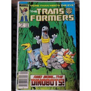 The Transformers #8 Marvel Comics 1985 1st Full Appearance Dinobots